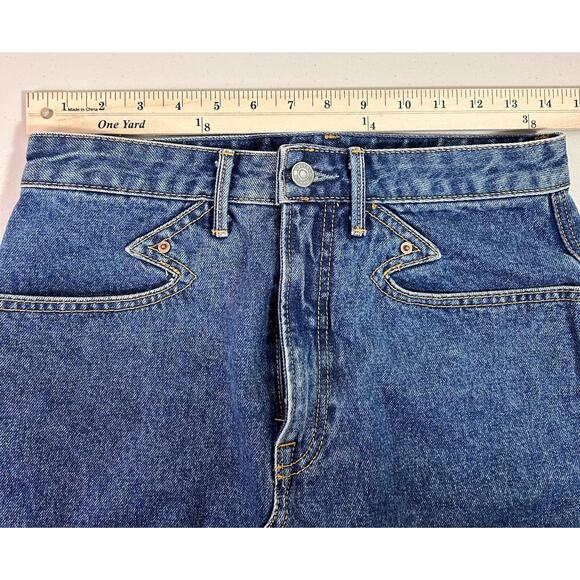 GRLFRND Denim Jean Mini Skirt GF43088501128 Odette G1128 Call It Love Blue Sz 27 - Picture 12 of 14